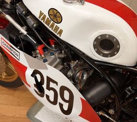 1973 Yamaha TZ750 Works Prototype #409-100001 Up For Auction 