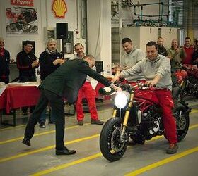 Ducati Celebrates The Start Of Production For The Monster 1200