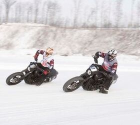 Harley Unveils Street Line in X Games Ice Racing Exhibition – Video