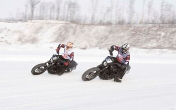 Harley Unveils Street Line in X Games Ice Racing Exhibition – Video