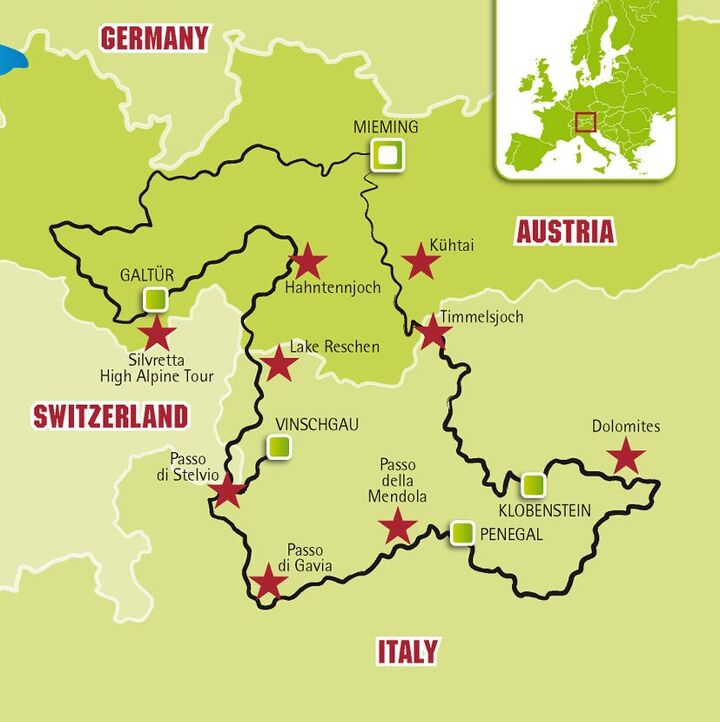 edeweiss introduces electric motorcycle tour of the alps