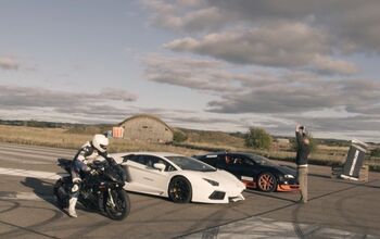 BMW S1000RR Takes On Ultimate Supercars – Video