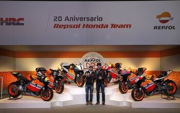 Honda And Repsol Celebrate 20 Years Together
