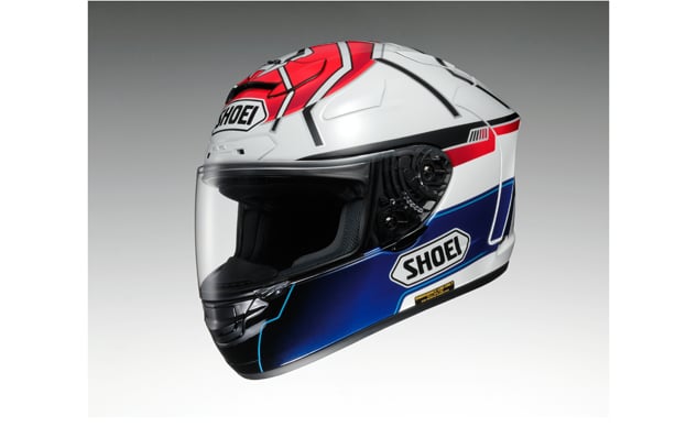 new shoei helmets 2014 X-Fourteen Helmet White 104010905 tuned until this final Shoei X-Fourteen Marc Mrquez-Replica Helmet