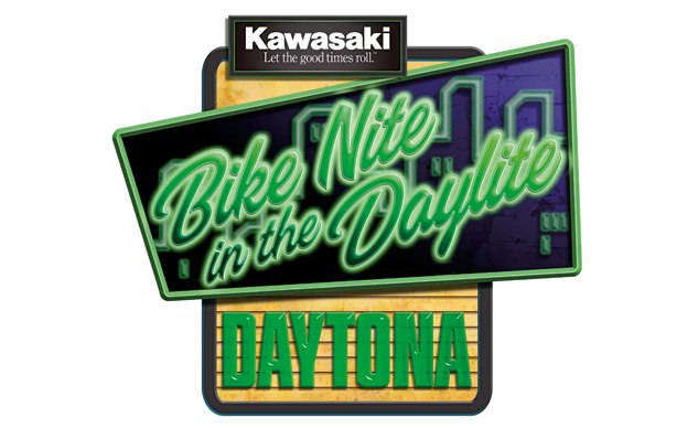 kawasaki announces bike nite in the daylite event in daytona
