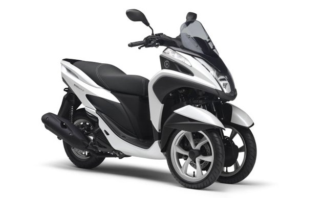 yamaha releases tricity three wheel scooter in thailand