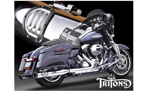new triton side vent h d exhaust from tailgunner