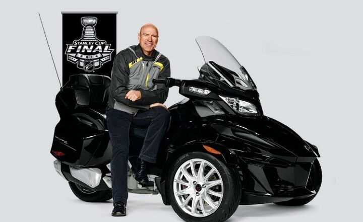 nhl legend mark messier makes prediction about can am spyder video