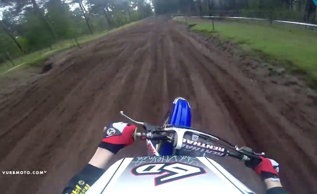 this is how you ride a 125cc two stroke video
