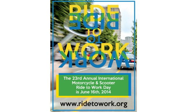 ama says to ride to work on ride to work day