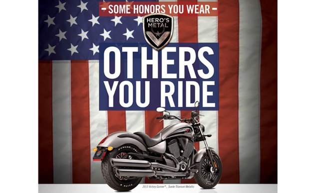 victory motorcycles to contribute to veterans of iraq and afghanistan