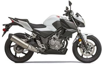 2015 Honda CB300F Heading To Canada in White With ABS