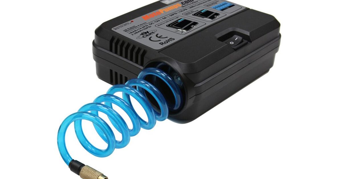 Motorcycle Inflator MotoPumps Releases Mini Pro Tire Inflator | Motorcycle.com