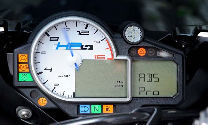 bmw hp4 gets new abs that works in corners