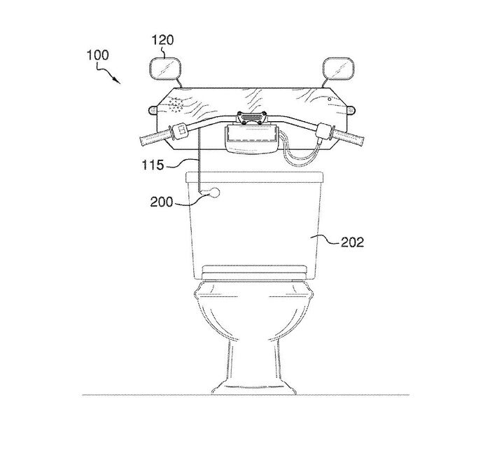 patented the motorcycle urinal