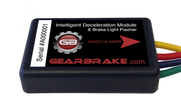 gearbrake introduces automatic brake light module