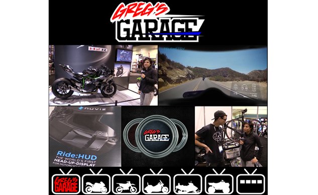 melissa paris explores the aimexpo for greg s garage video