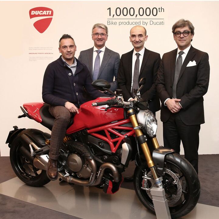 ducati produces its millionth motorcycle