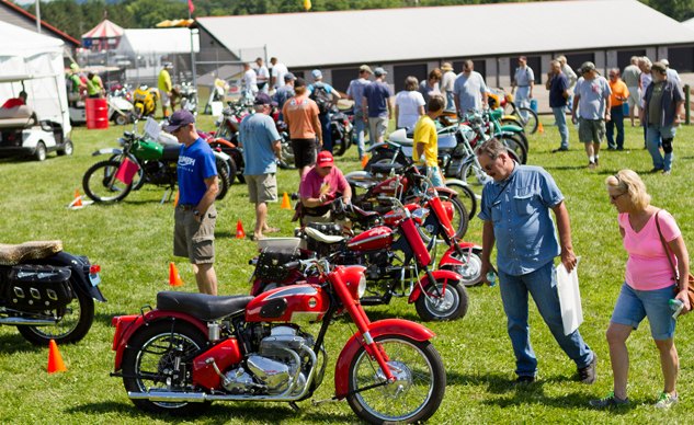 dates announced for ama vintage motorcycle days 2015, BikeBandit com AMA Vintage Motorcycle Days featuring Indian Motorcycle at Mid Ohio Sports Car Course July 11 13 2014 near Lexington Ohio Photo by Jeff Guciardo American Motorcyclist Association