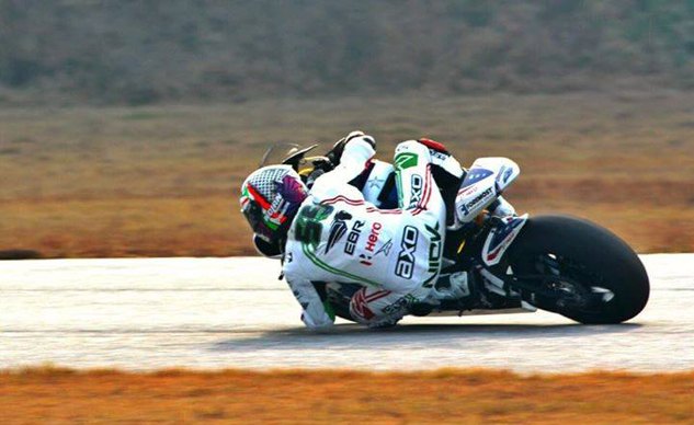 canepa gets first taste of ebr 1190rx breaks track record