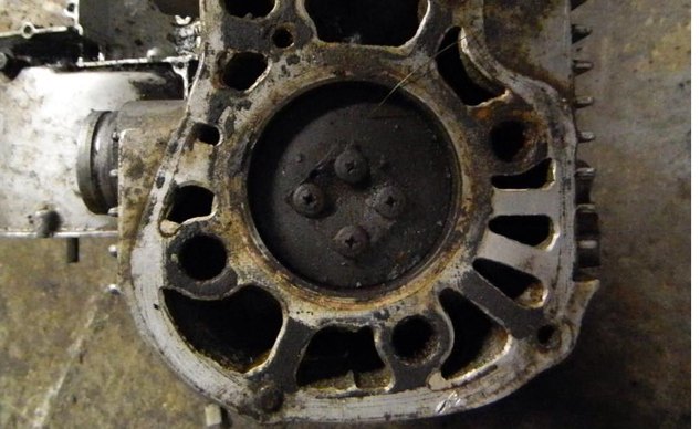a creative way to repair a piston