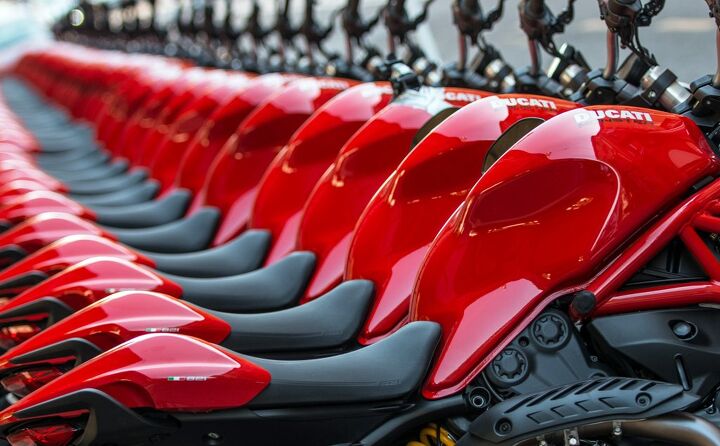 ducati sold a record 45 100 motorcycles in 2014