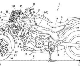 Honda Developing Leaning Three-Wheeled Motorcycle