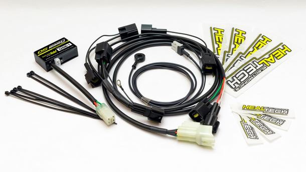 blue monkey to distribute healtech quick shifter, The Quick Shifter Easy includes a model specific wiring harness for the ignition cut out