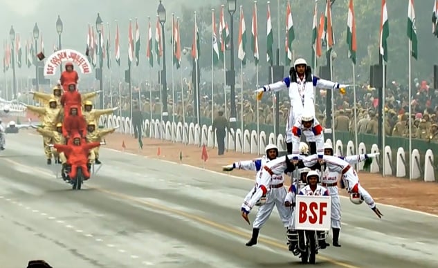 the amazing balancing act of india s border security force daredevils
