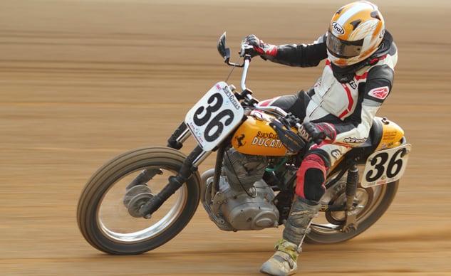 vintage dirt track competitors chase ama titles, BikeBandit comAMA Vintage Motorcycle Days featuring Indian Motorcycle at Mid Ohio Sports Car Complex July 11 13 2014 near Lexington Ohio Photo by David Stanoszek courtesy of the American Motorcyclist Association