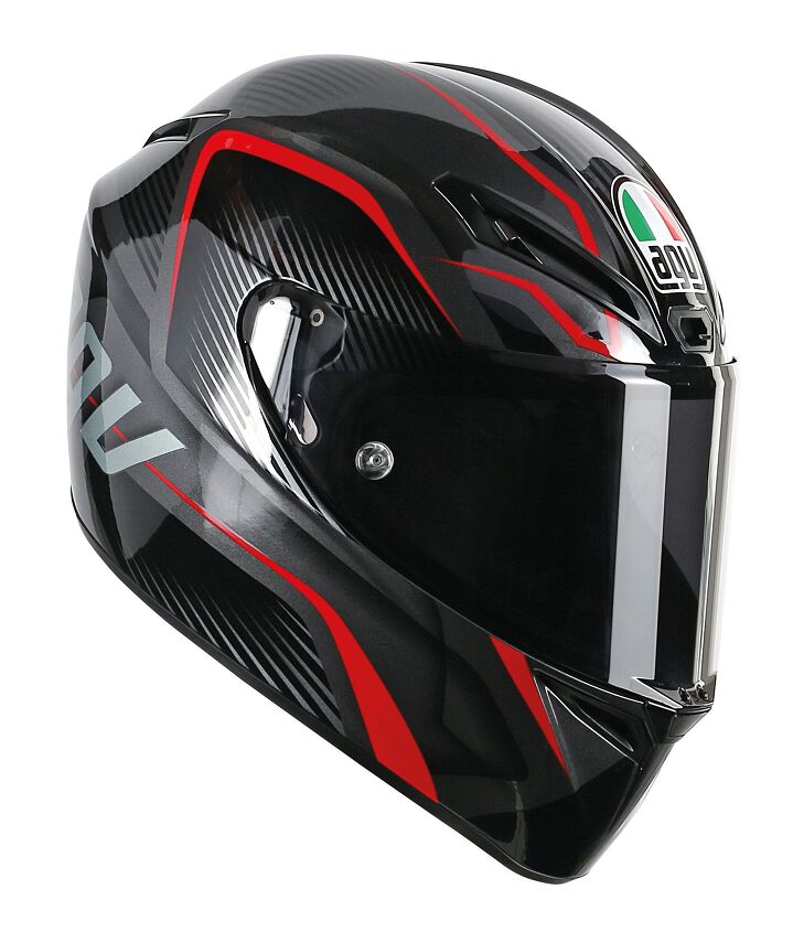 agv introduces top end street helmet the gt veloce