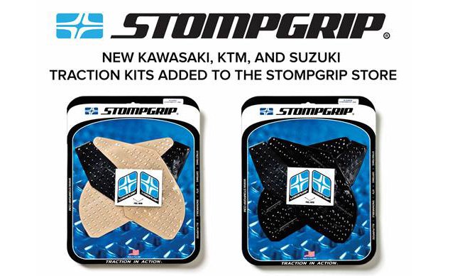 stompgrip announces traction kits for 2015 models
