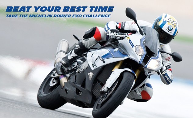 michelin invites motorcycle racers to take power evo challenge