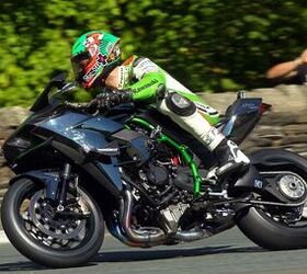 Kawasaki H2R Tops 206 Mph on Isle of Man