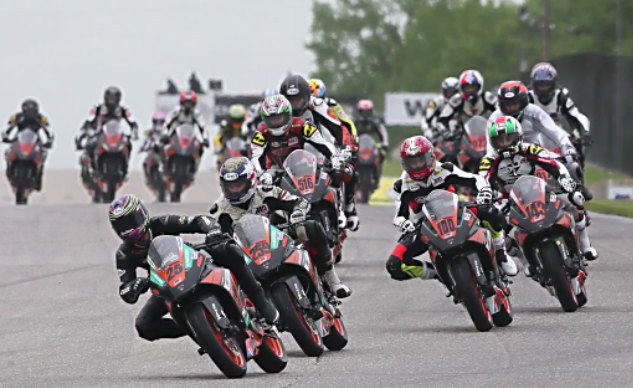 ktm rc cup video from road america