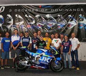 Suzuki Celebrates 30 Years Of GSX-R At Indy MotoGP