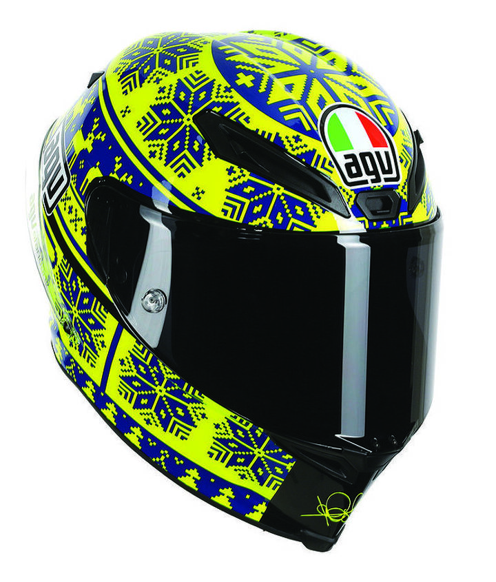Vr46 winter test helmet Clearance
