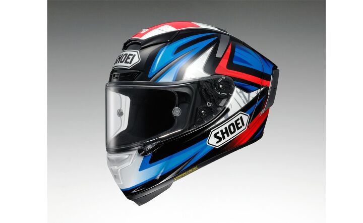 shoei announces x fourteen helmet, Bradley Smith Replica