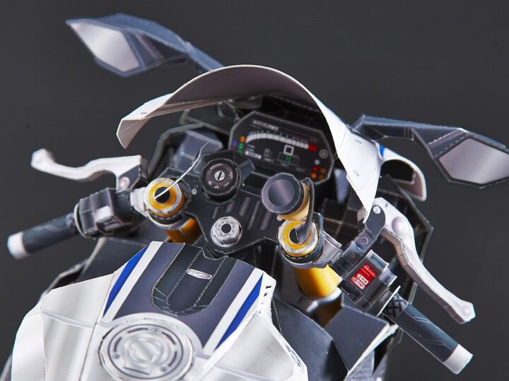 build your own yamaha yzf r1m out of paper