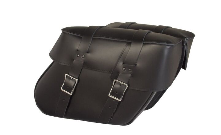 dowco adds 15 bags to willie max line, Ventura Leather Saddlebags