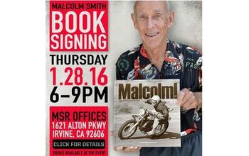 Malcolm Smith Book Signing January 28 In Irvine, CA