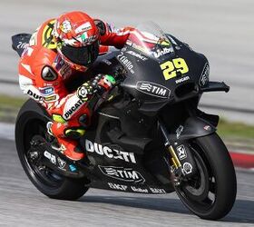 Rossi and Iannone Reveal AGV Winter Test Helmets | Motorcycle.com