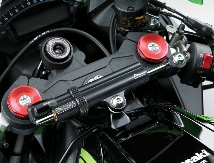 2016 kawasaki ninja zx 10r recalled because steering damper mounting bolts are too