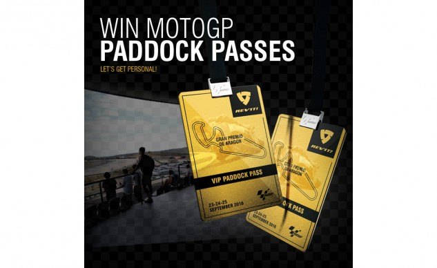 rev it offering chance to win paddock passes for aragon motogp