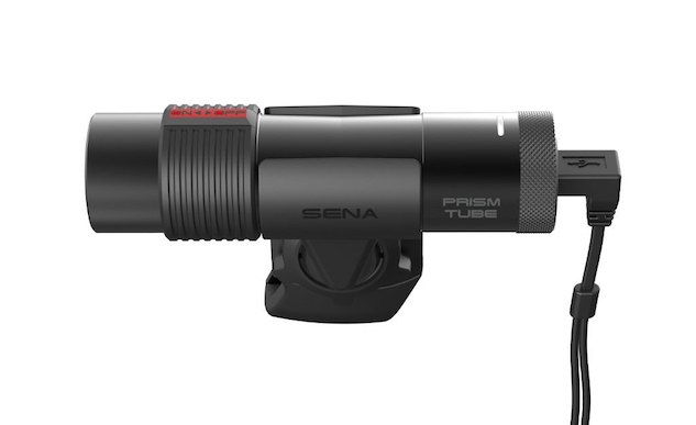 sena prism tube audio action cam now available