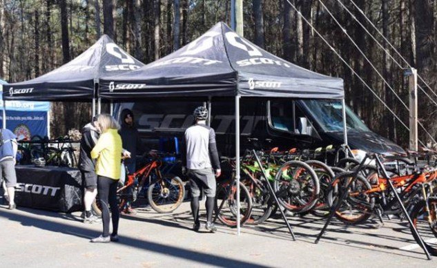 roswell bicycles offering demo rides at road atlanta motoamerica round