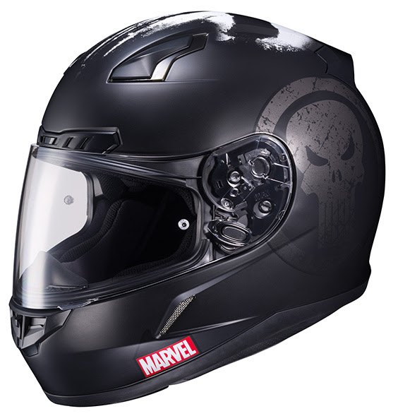 hjc teams with marvel comics for officially licensed graphic helmets