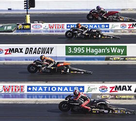 Andrew Hines Wins At NHRA Four-Wide Nationals In Charlotte