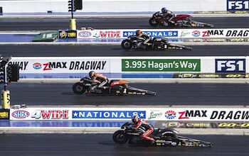 Andrew Hines Wins At NHRA Four-Wide Nationals In Charlotte