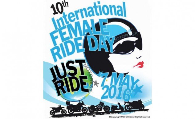 women motorcycle riders prepare for 10th international female ride day may 7